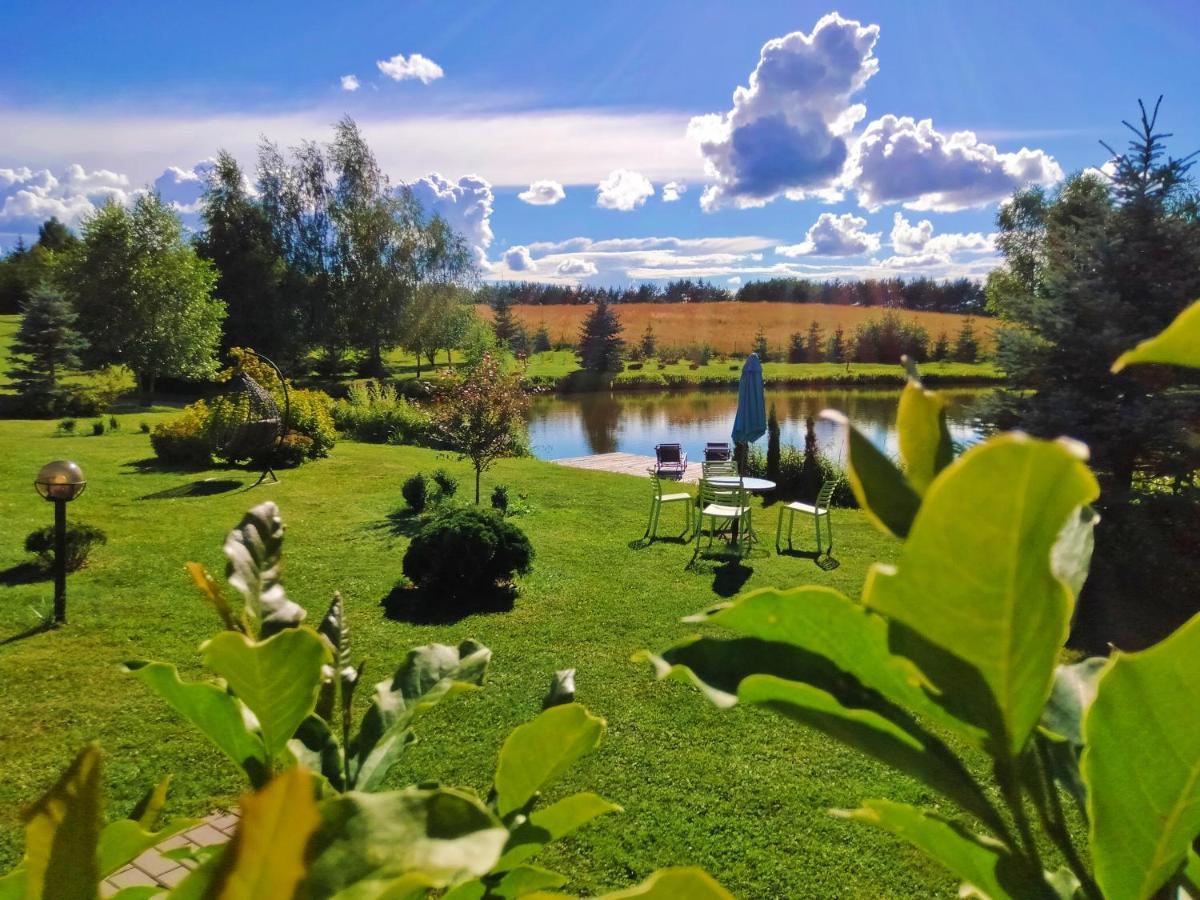 Wczasy Mazurskie - Domek Caloroczny Bez Mazury Moldzie Exterior foto
